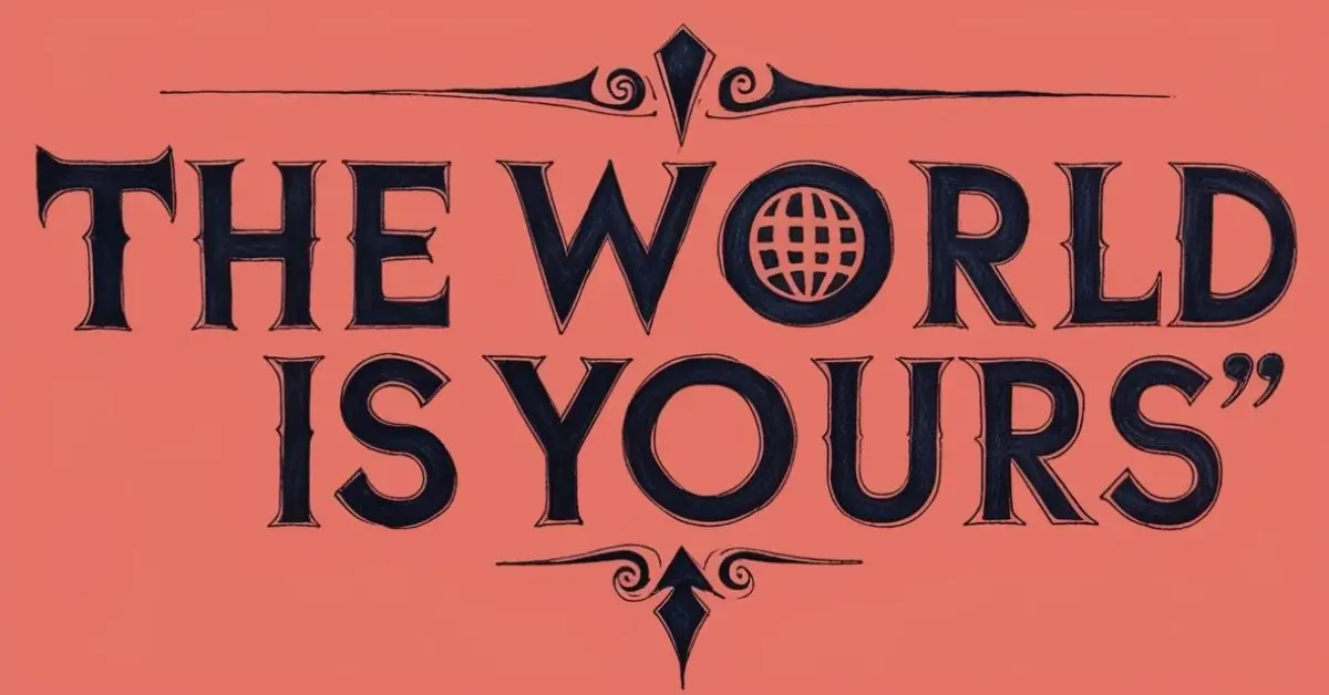 The World Is Yours Tattoo