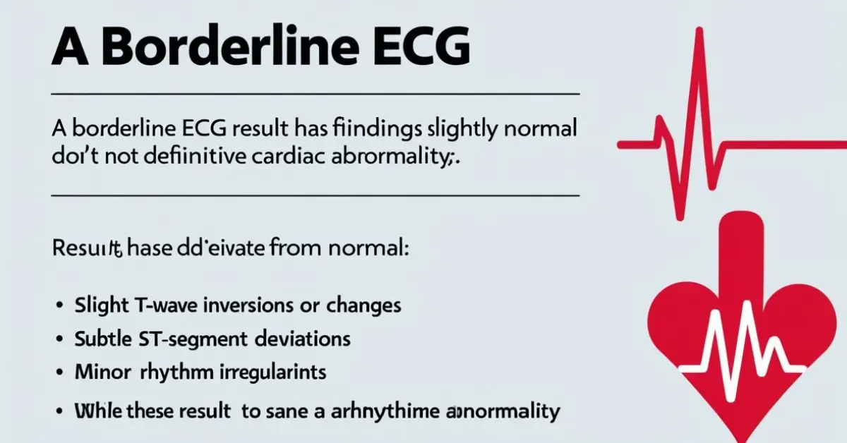 Borderline ECG