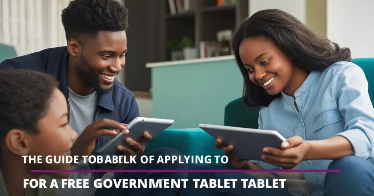 How to Apply for Free Tablet from Government