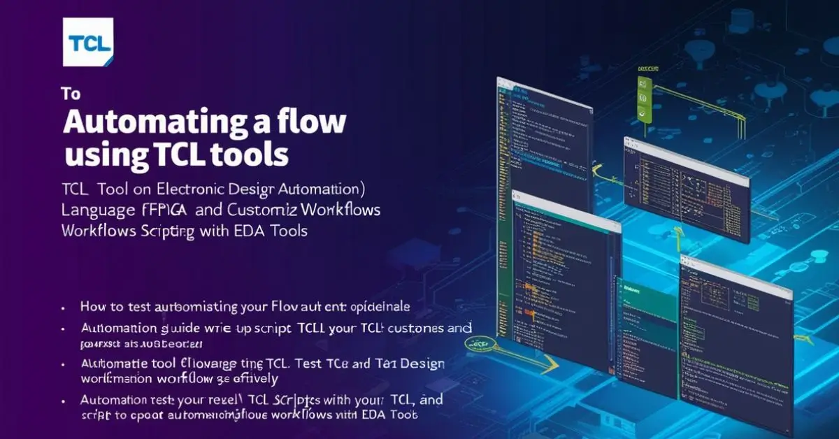 How Can I Do Automation of a Flow in Tcl?