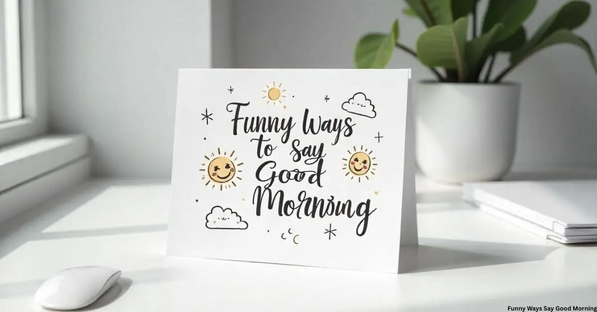 Funny Ways Say Good Morning