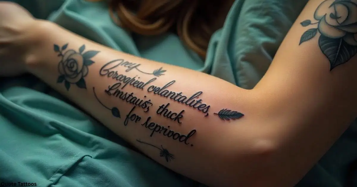 Quote Tattoos